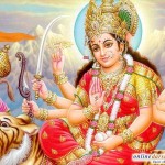 Durga, Our Mother God Durga is the epitome of the forceful Absolute, this Mother God is especially suitable for the age of Patriarchy – also called “Kali Yuga”  (an age where the lower forces of evil predominate)