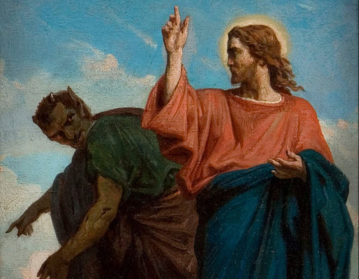 514px-Félix_Joseph_Barrias_-_The_Temptation_of_Christ_by_the_Devil_-_Google_Art_Project
